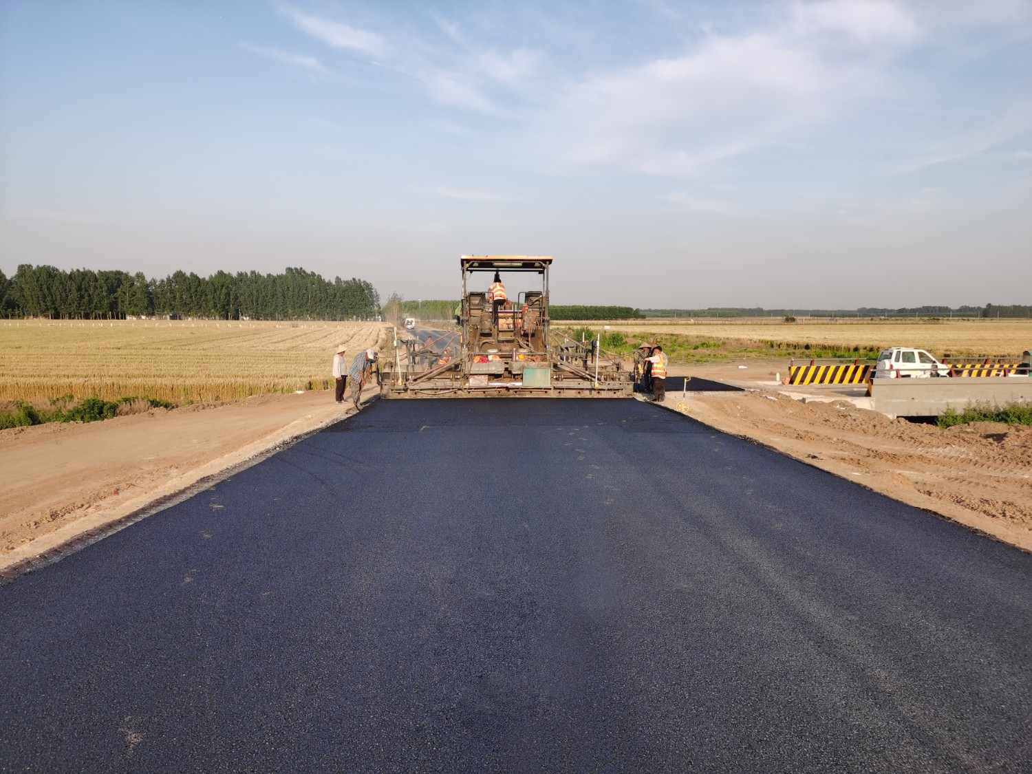 濟寧新機場(chǎng)繞行道路改造工程三標段1