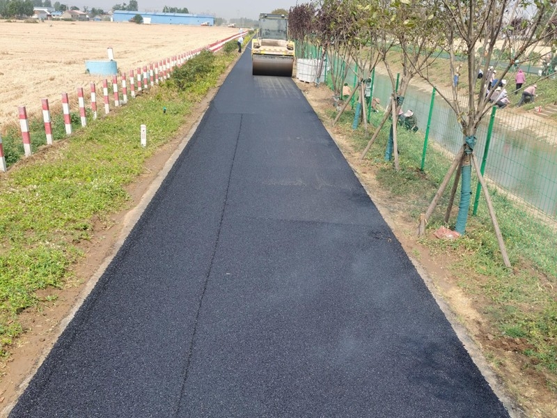 濟寧東方園林瀝青路面項目